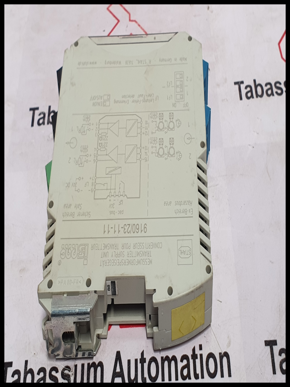 STAHL 9160 23 11 11 TRANMITTER SUPPLY UNIT
