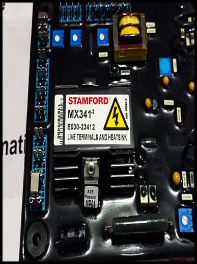 STAMFORD MX341-2 AUTOMATIC VOLTAGE REGULATOR E000-23412