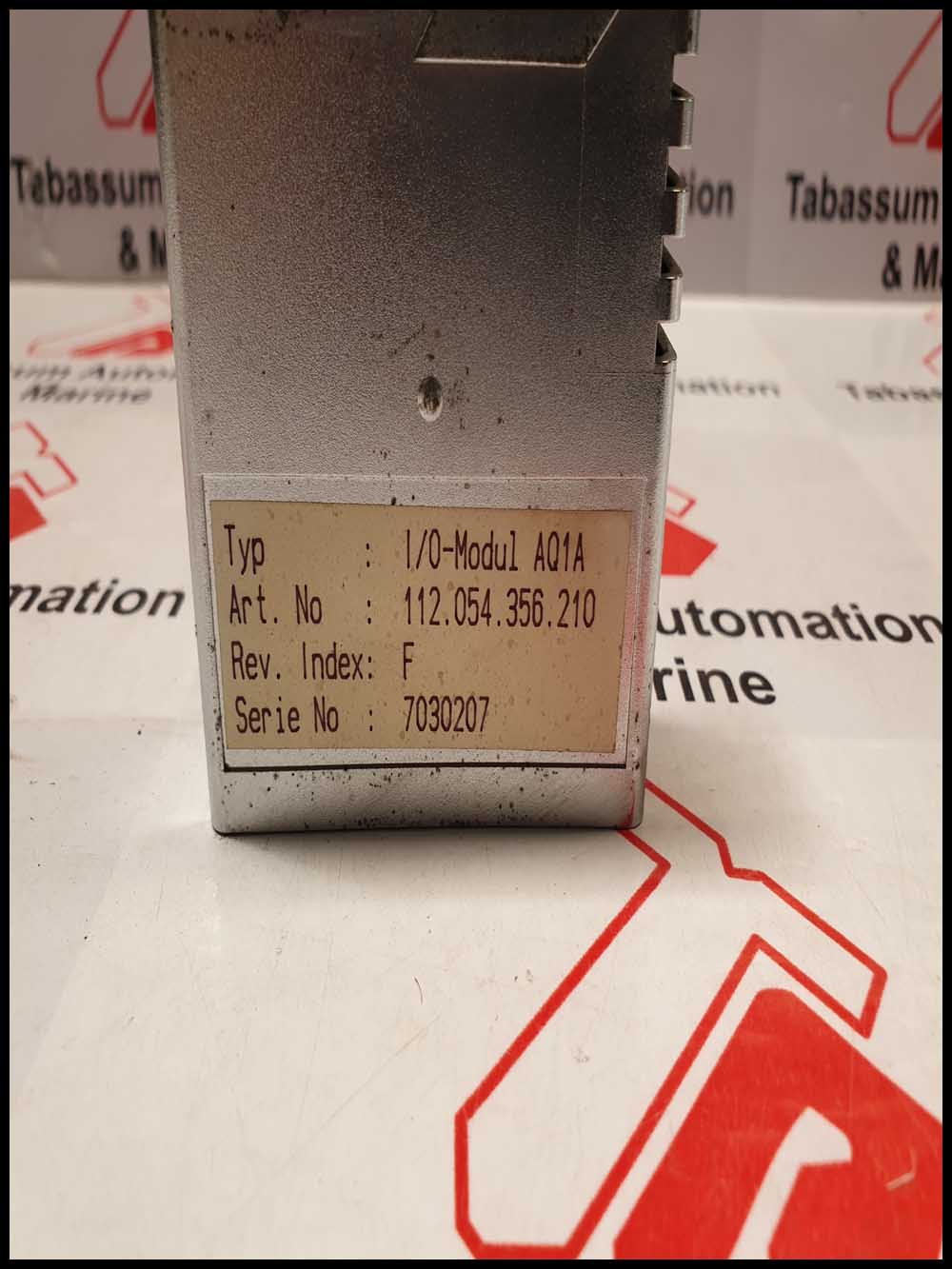 SULZER 112.054.356.210 IO MODULE AQ1A REV F