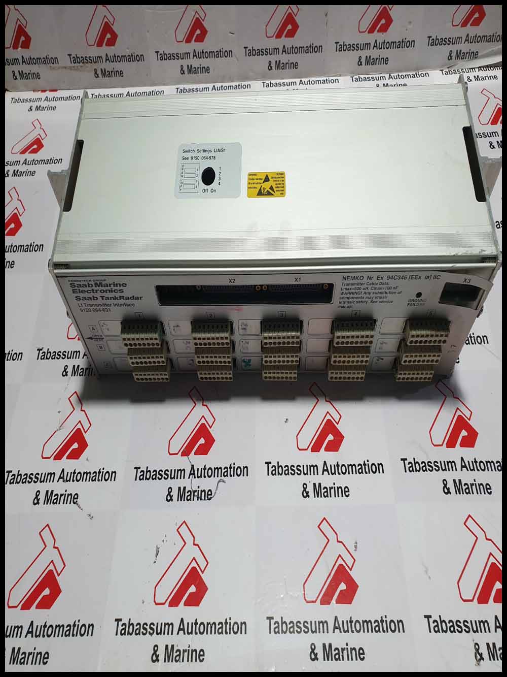 Saab Marine Tank Radar 9150 064-631 LI Transmitter Interface