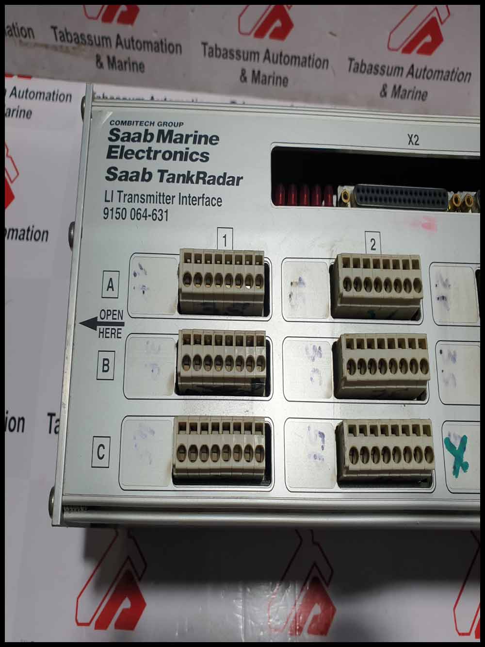 Saab Marine Tank Radar 9150 064-631 LI Transmitter Interface