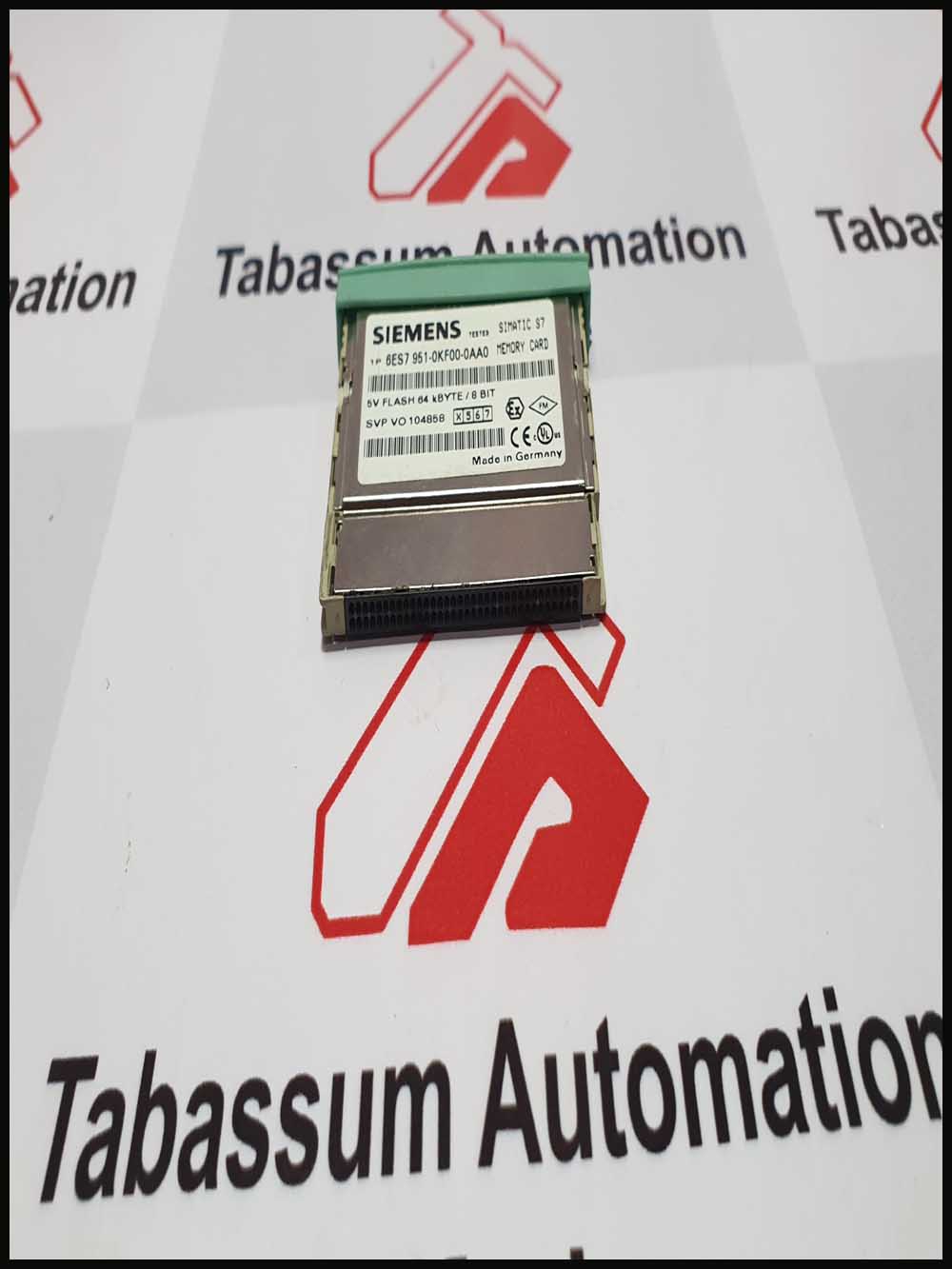 Siemens 6ES7 951-0KF00-0AA0 Simatic S7 Memory Card 5V FLASH 64 KBYTE8 BIT