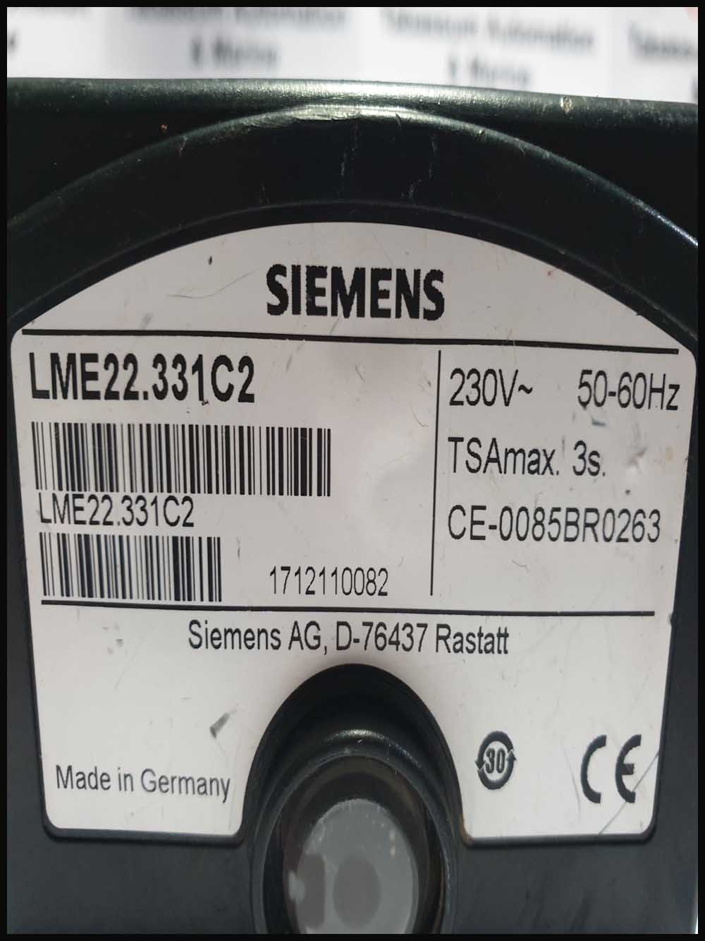 Siemens LME 22.331C2 Gas Burner Controllers