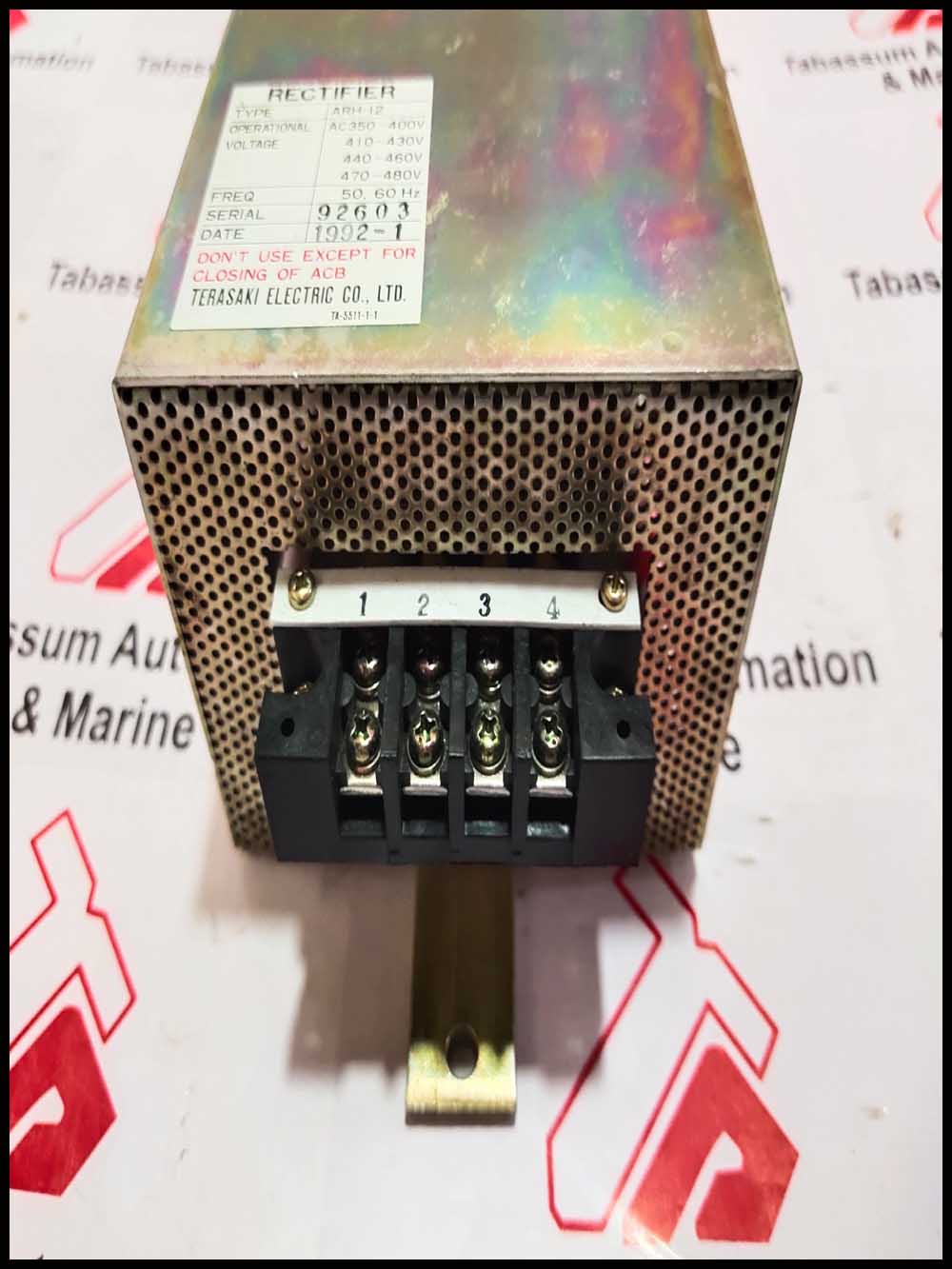 TERASAKI ARH-12 RECTIFIER