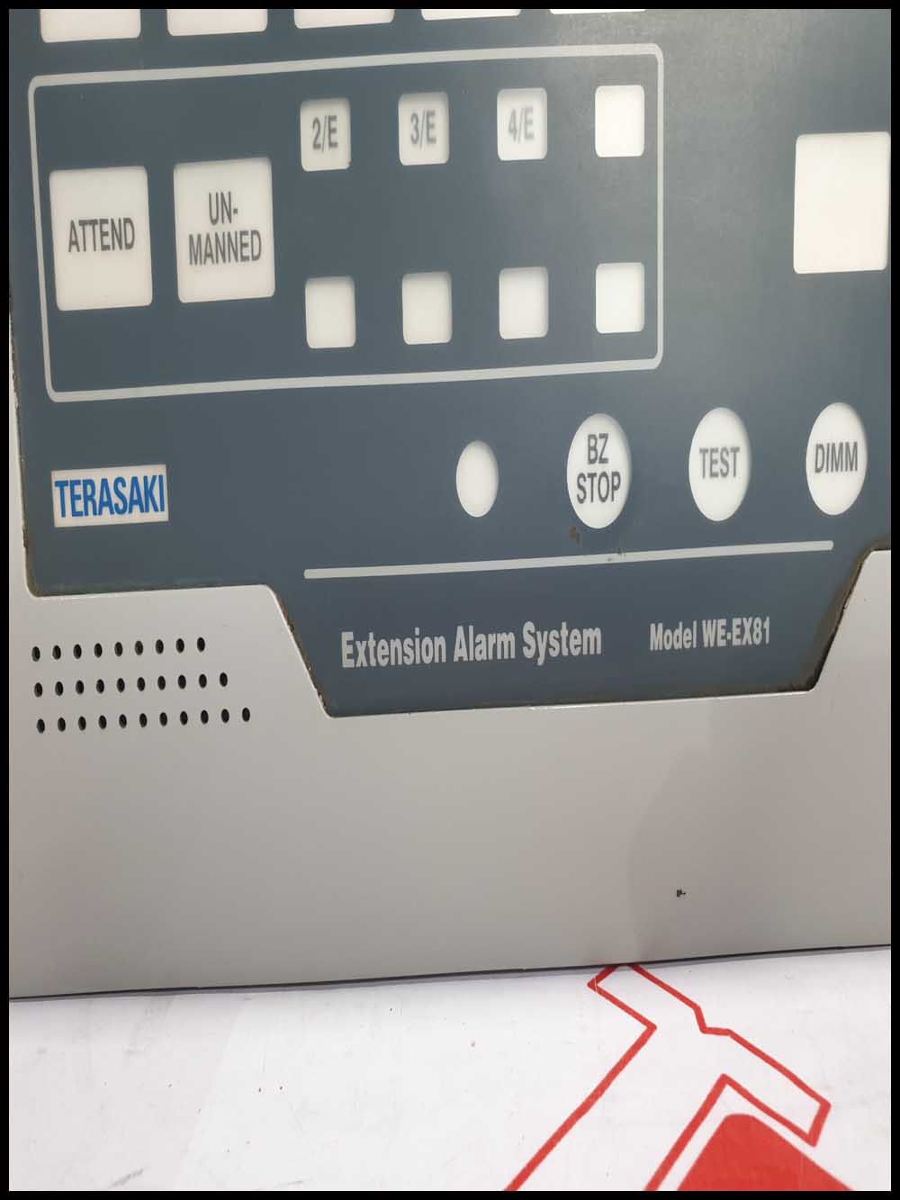 TERASAKI WE-EX81 EXTENSION ALARM SYSTEM