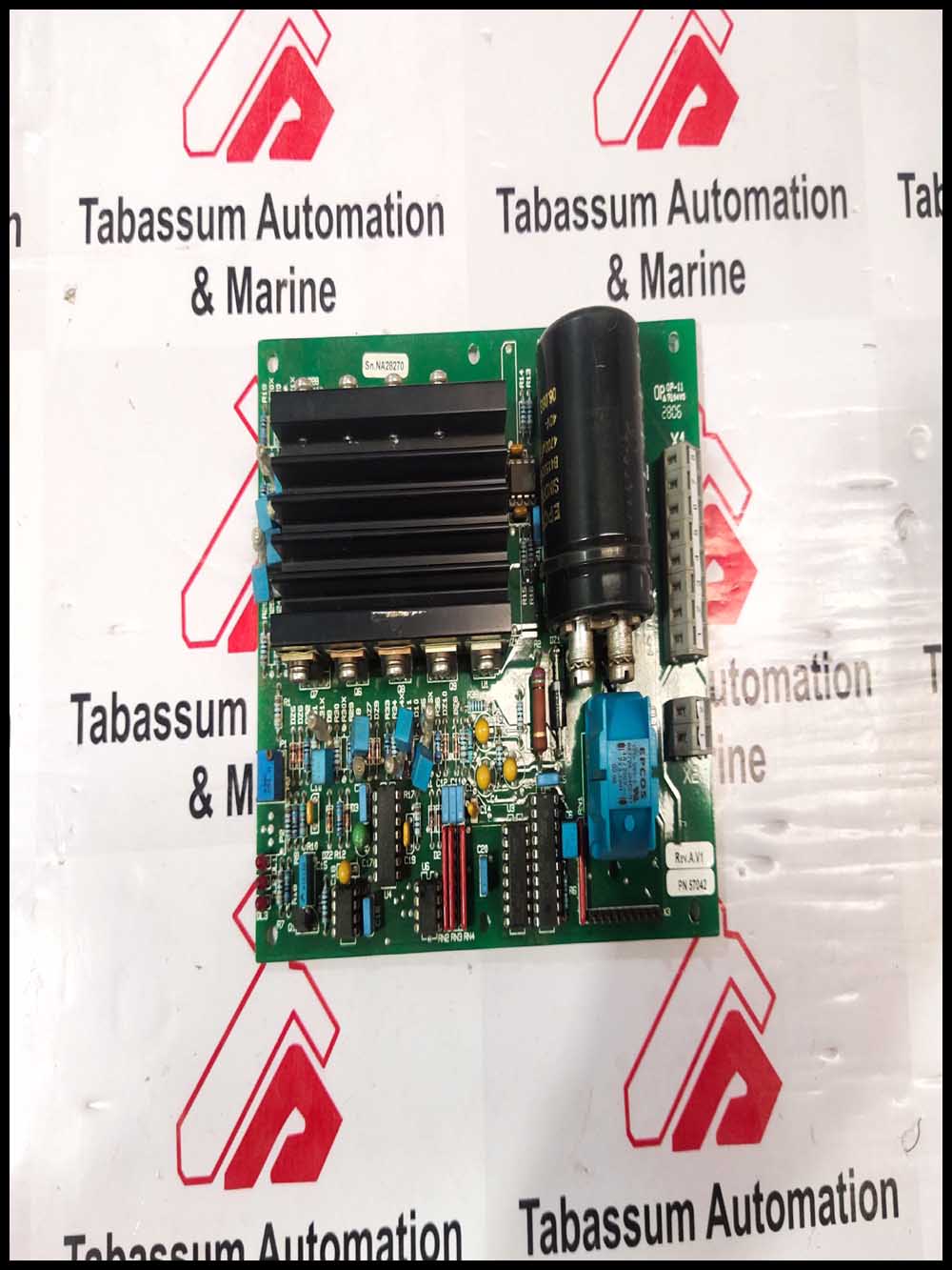 Ulstein Marine Electronics AS DC0033A Stepper Motor Drive 891026 V.1