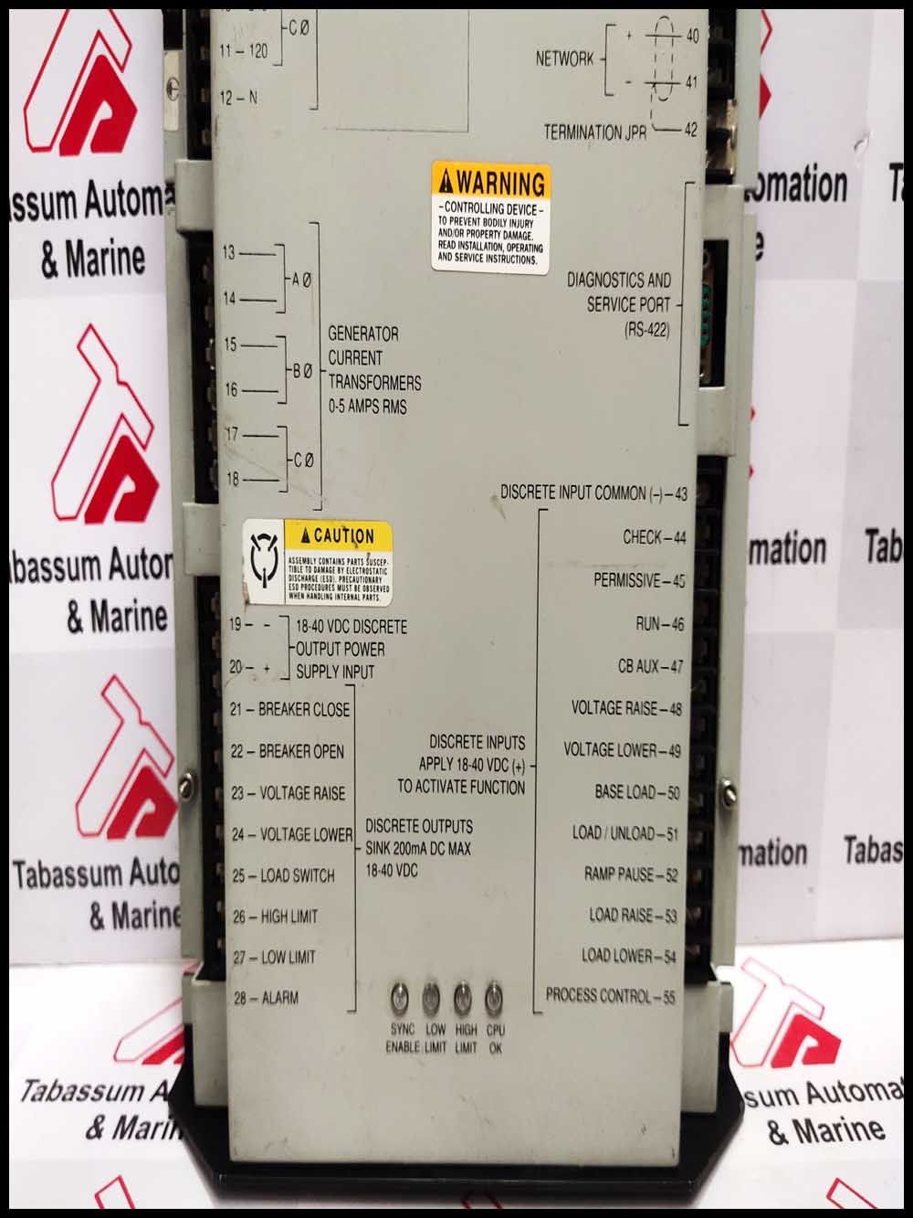 WOODWARD 9905-799 Rev  J Digital Synchronizer and Load Control