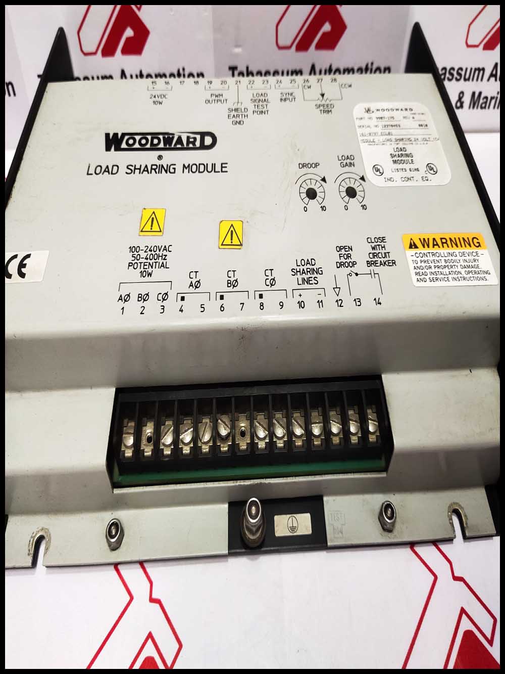 WOODWARD LOAD SHARING MODULE 9907-175