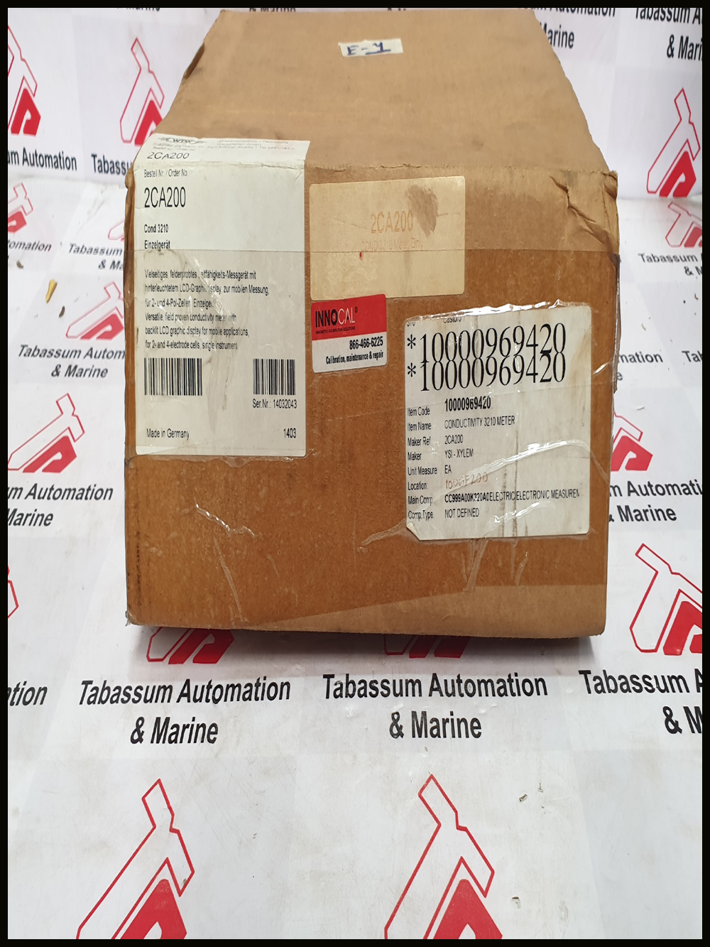 WTW 2CA200 PROFILINE COND 3210 HANDHELD CONDUCTIVITY METER