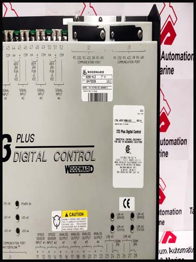 Woodward 8280-416 723 plus digital control 9906-619