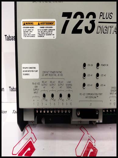 Woodward 8280-416 723 plus digital control 9906-619