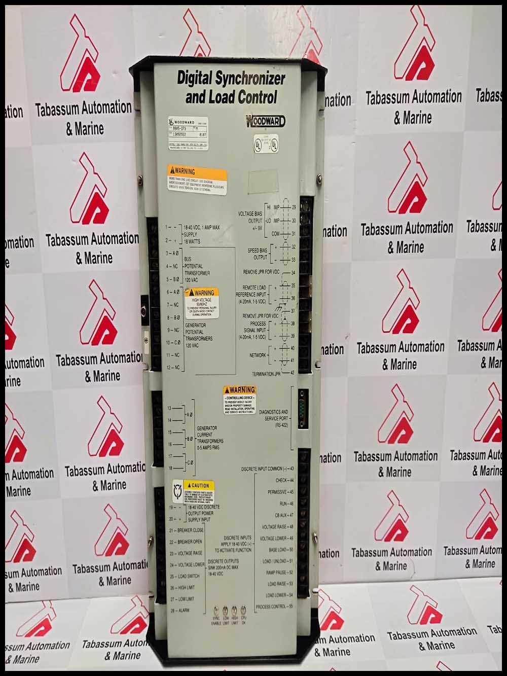 Woodward 9905-373 Digital Synchronizer and Load Control Rev. M