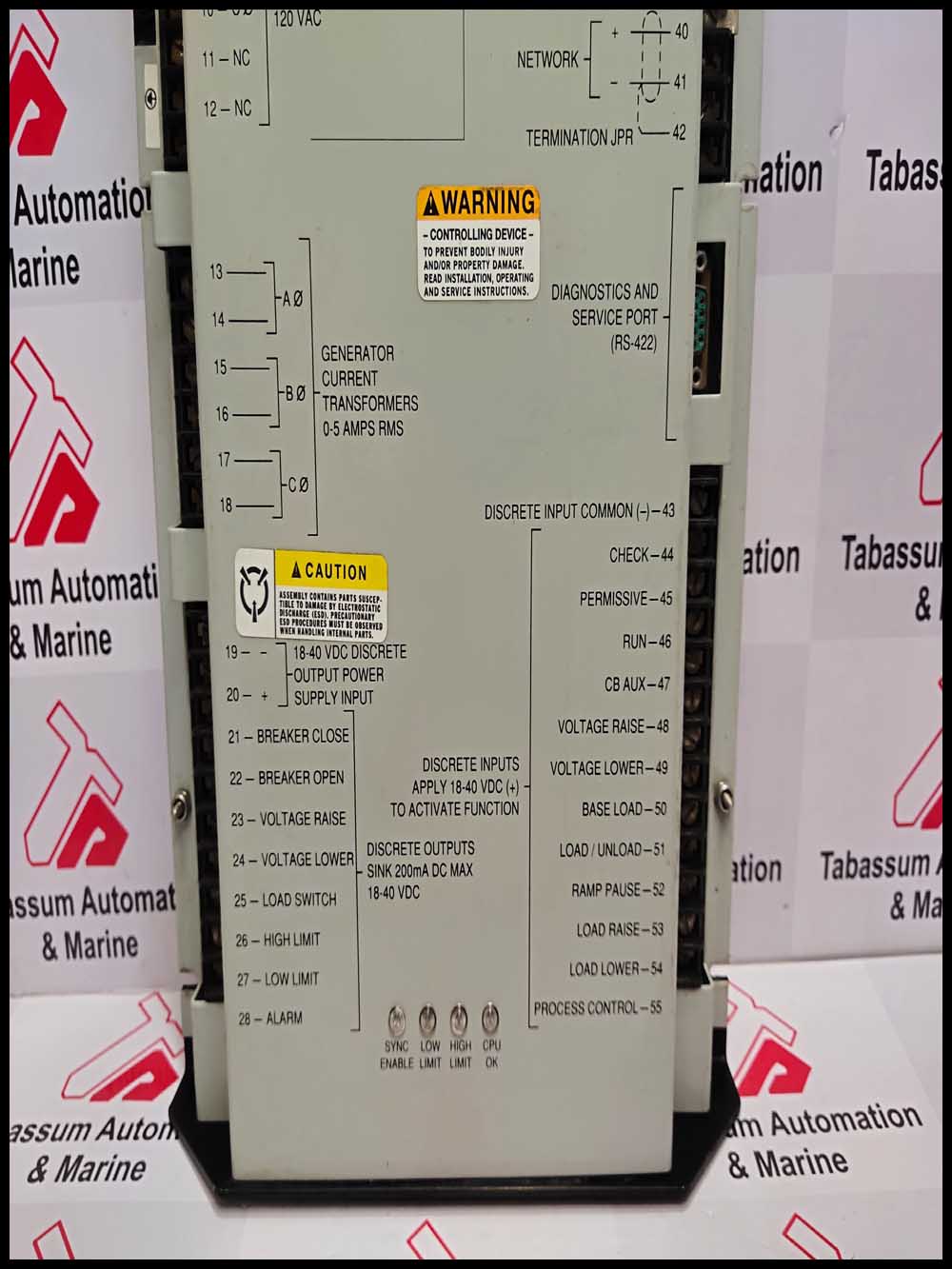 Woodward 9905-373 Digital Synchronizer and Load Control Rev. M