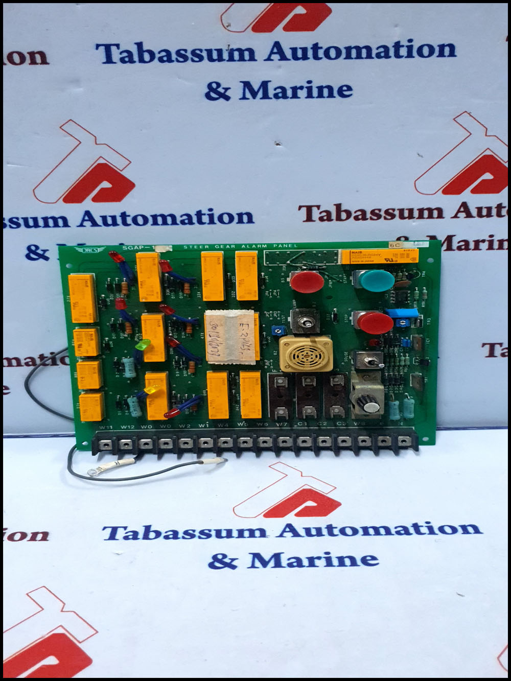 JRCS SGAP 16AL STEER GEAR ALARM PANEL PCB