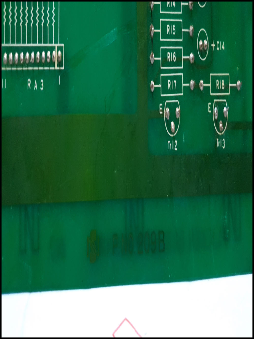 SN 209B FLICKER BUZZER  RUNNING PCB CARD