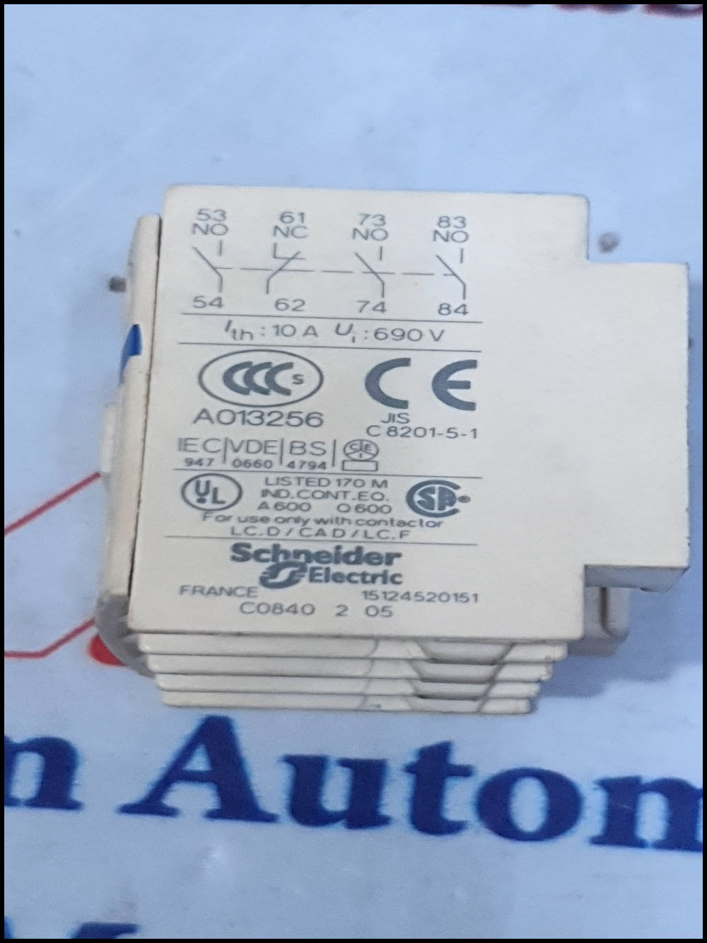 SCHNEIDER ELECTRIC AO13256