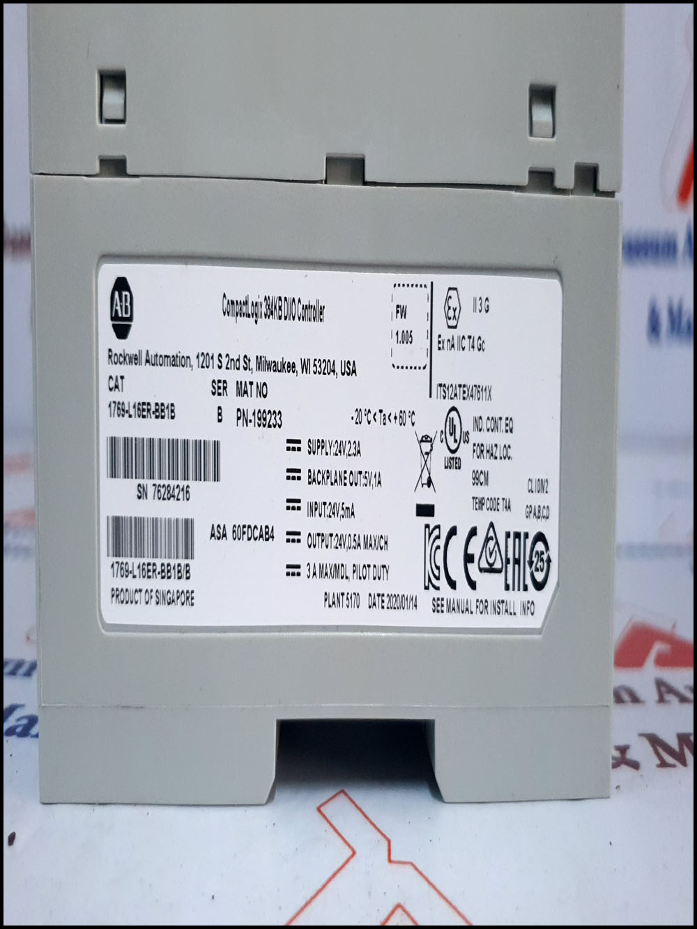 Allen-Bradley Compactlogix 384KB Duo Controller