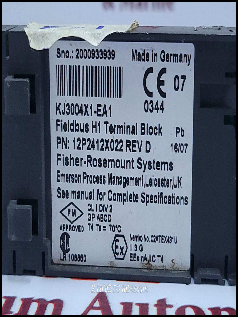 EMERSON KJ3004X1 EA1