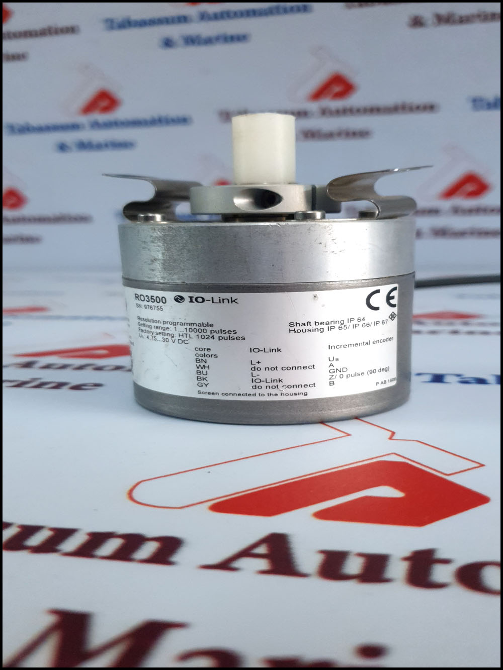 IFM R03500  SN 976755  INCREMENTAL ENCODER