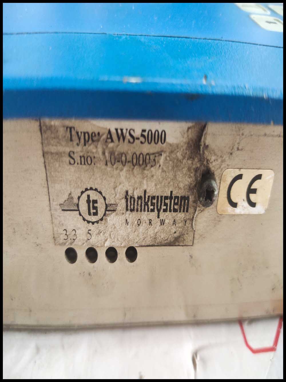 tanksystem surveyor aws 5000